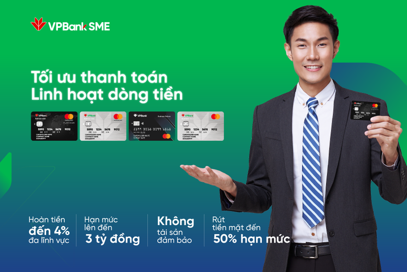 Thẻ tín dụng VPBiz là trợ thủ đắc lực cho doanh nghiệp trong bối cảnh khó khăn về tài chính Thẻ tín dụng VPBiz là trợ thủ đắc lực cho doanh nghiệp trong bối cảnh khó khăn về tài chính