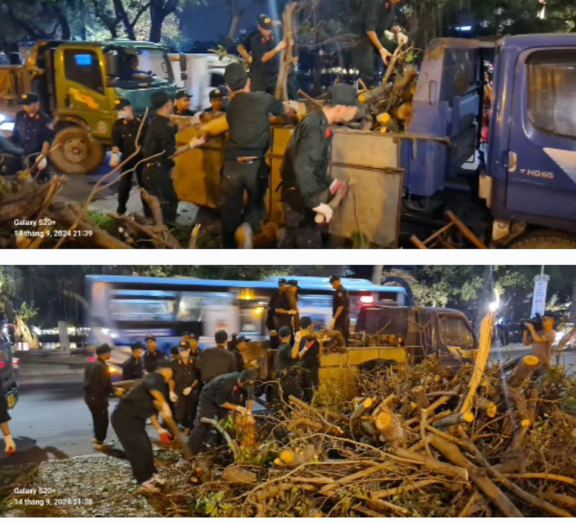 Lực lượng tăng cường của Bộ Tư lệnh CSCĐ bắt tay ngay vào việc, khu vực hồ Thiền Quang... Và khu vực quận Ba Đình Lực lượng tăng cường của Bộ Tư lệnh CSCĐ bắt tay ngay vào việc, khu vực hồ Thiền Quang... Và khu vực quận Ba Đình