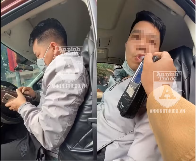 Người đàn ông tự nhận là "cháu chú Q" đã bị phạt vì hành vi điều khiển ô tô khi có cồn trong cơ thể