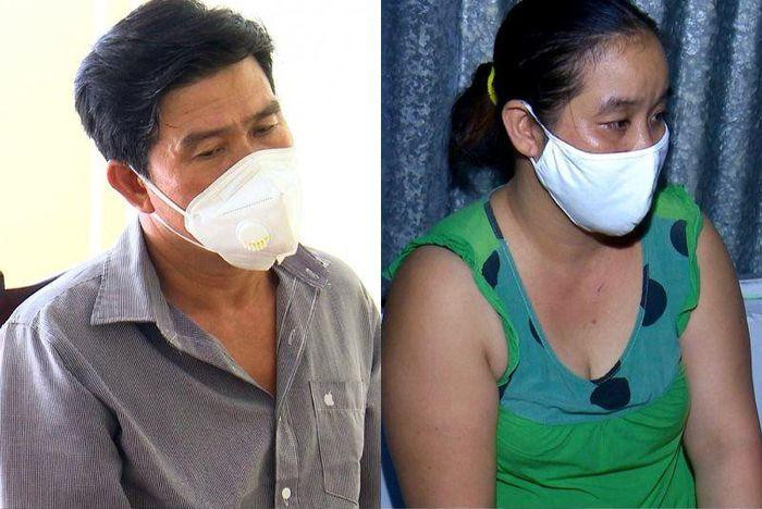 Vợ chồng đối tượng Trương Bình Chiến và Nguyễn Thúy Kiều Vợ chồng đối tượng Trương Bình Chiến và Nguyễn Thúy Kiều