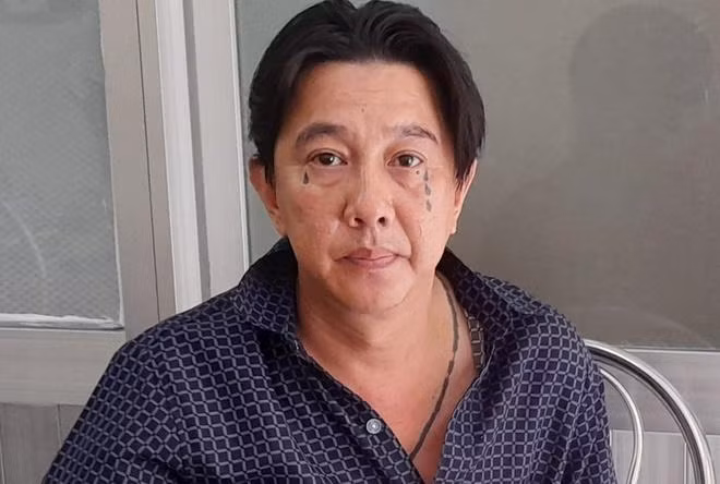 Đối tượng Nguyễn Hoàng Tuấn khi bị bắt giữ