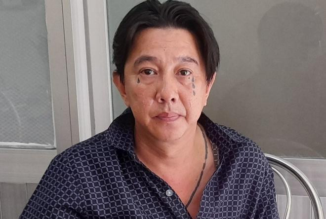 Đối tượng Nguyễn Hoàng Tuấn khi bị bắt giữ