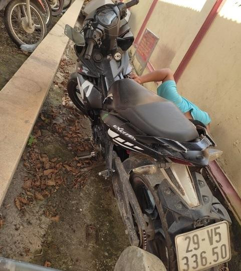 Phương tiện này được Tới khai sử dụng làm "xe ôm" Phương tiện này được Tới khai sử dụng làm "xe ôm"