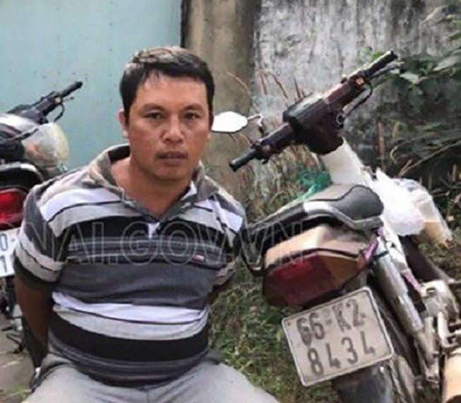 Bình bị bắt giữ tại phường Tam Phước, TP Biên Hòa và đã thừa nhận hành vi mình gây ra