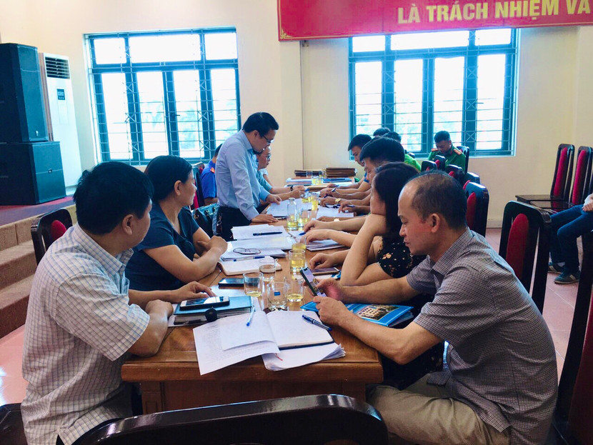 Ban Pháp chế HĐND huyện Thanh Trì tiến hành giám sát việc chấp hành các quy định của pháp luật trong hoạt động thi hành án treo, án phạt cảnh cáo, cải tạo không giam giữ tại xã Từ Hiệp Ban Pháp chế HĐND huyện Thanh Trì tiến hành giám sát việc chấp hành các quy định của pháp luật trong hoạt động thi hành án treo, án phạt cảnh cáo, cải tạo không giam giữ tại xã Từ Hiệp