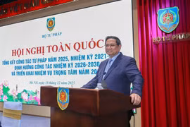 Ngành Tư pháp đã hoàn thành khối lượng công việc rất lớn với nhiều nhiệm vụ khó, chưa từng có tiền lệ