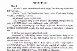 Phạt 75 triệu đồng, buộc tiêu hủy nhiều loại kem chống nắng phổ biến