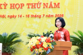 Khai mạc kỳ họp thứ năm HĐND TP Hà Nội khóa XVII