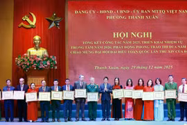 Hà Nội: Phường Thanh Xuân đặt mục tiêu dứt điểm GPMB đường vành đai 2.5 trong năm 2026