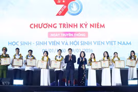 Tuyên dương 580 tập thể, cá nhân đạt danh hiệu “Sinh viên 5 tốt” cấp Trung ương