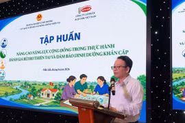 Nâng cao năng lực cộng đồng trong thực hành đánh giá rủi ro thiên tai 