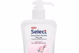 Thu hồi lô dung dịch vệ sinh phụ nữ Coop Select bán tại siêu thị