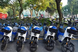 Hà Nội dự kiến phát triển xe máy điện công cộng trong Vành đai 1