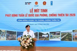 Phát động Tuần lễ Quốc gia Phòng, chống thiên tai năm 2026 