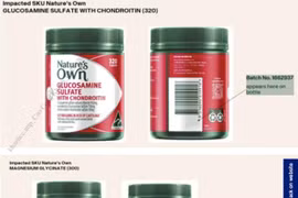 Rà soát 2 sản phẩm Nature's Own bị Australia thu hồi vì nguy cơ lẫn mảnh kính