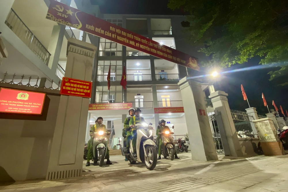 Tổng lực tuần tra vũ trang cấp độ cao, siết chặt an ninh bảo vệ Đại hội Đảng toàn quốc lần thứ XIV