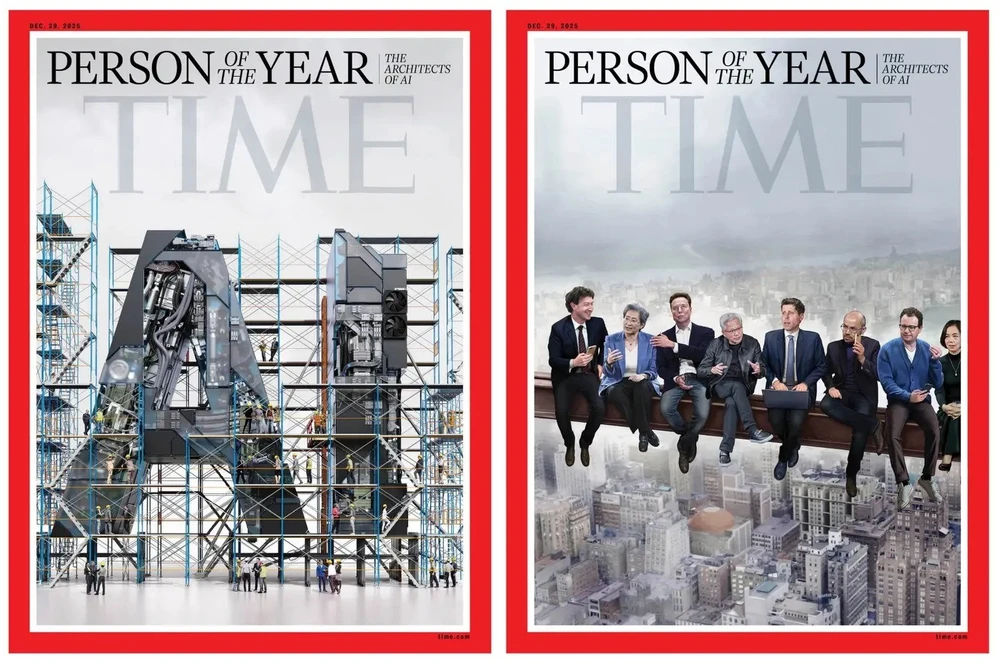 Vì sao ‘Những kiến trúc sư AI’ được TIME bình chọn là nhân vật của năm 2025?