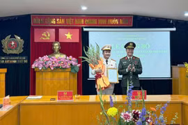 Bổ nhiệm Trung tá Chu Quốc Dũng giữ chức vụ Trưởng Ban Biên tập An ninh Thủ đô