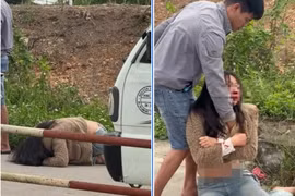 Xử lý nam thanh niên đánh, kéo lê bạn gái trên đường vào ngày 8-3