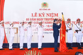 Lực lượng Cảnh sát quản lý hành chính về trật tự xã hội vinh dự đón nhận Huân chương Hồ Chí Minh