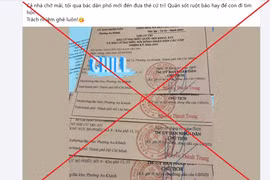 Cảnh bảo nguy cơ lộ lọt thông tin cá nhân khi đăng ảnh thẻ cử tri lên mạng xã hội