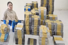 Nữ nhân viên bảo vệ trộm cắp hơn 200 kg linh kiện của nhà máy