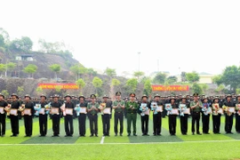 Gần 600 sinh viên Học viện An ninh nhân dân hoàn thành huấn luyện đầu khóa