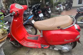 Thông báo tìm chủ sở hữu chiếc xe máy Vespa LX liên quan đến vụ trộm cắp tài sản