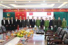 Tăng cường hợp tác, chia sẻ kinh nghiệm giữa Bộ Công an Trung Quốc và Công an Hà Nội