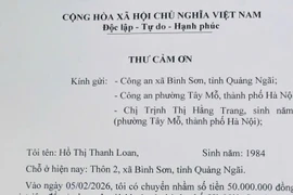 Phối hợp kịp thời, trách nhiệm, hỗ trợ công dân nhận lại tiền chuyển nhầm
