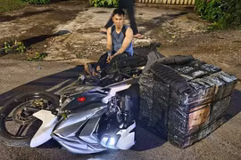 Vận chuyển hơn 100kg pháo hoa nổ trái phép đi tiêu thụ