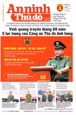 Báo An ninh Thủ đô số 7877, ngày 18/4/2026