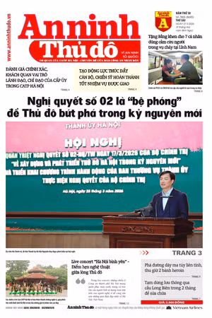 Báo An ninh Thủ đô số 7855, ngày 27/3/2026
