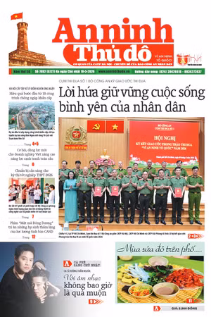 Báo An ninh Thủ đô số 7892, ngày 10/5/2026