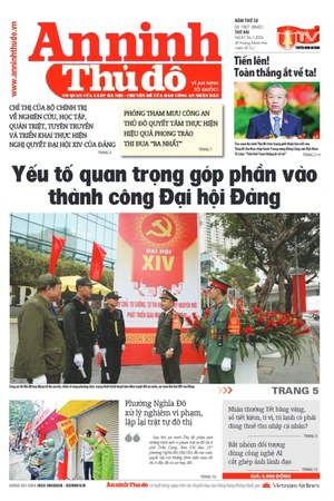 Báo An ninh Thủ đô số 7807, ngày 26/1/2026