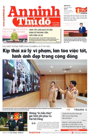 Báo An ninh Thủ đô số 7795, ngày 14/1/2026