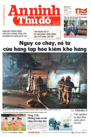 Báo An ninh Thủ đô số 7757, ngày 3/12/2025