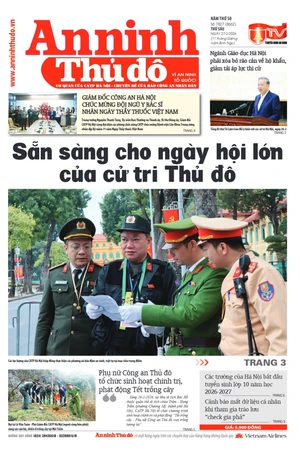 Báo An ninh Thủ đô số 7827, ngày 27/2/2026