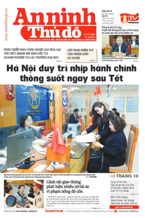 Báo An ninh Thủ đô số 7825, ngày 25/2/2026