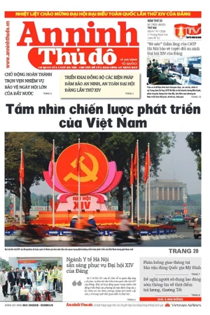 Báo An ninh Thủ đô số 7800, ngày 19/1/2026