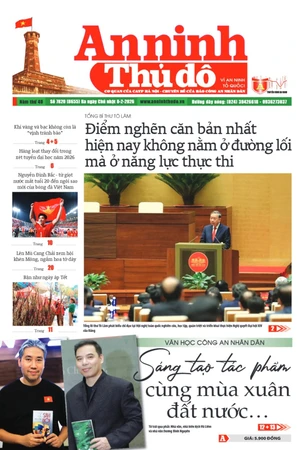 Báo An ninh Thủ đô số 7820, ngày 8/2/2026