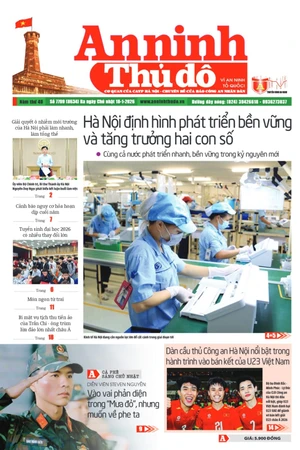 Báo An ninh Thủ đô số 7799, ngày 18/1/2026