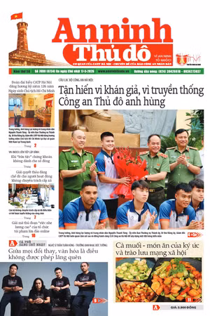 Báo An ninh Thủ đô số 7899, ngày 17/05/2026
