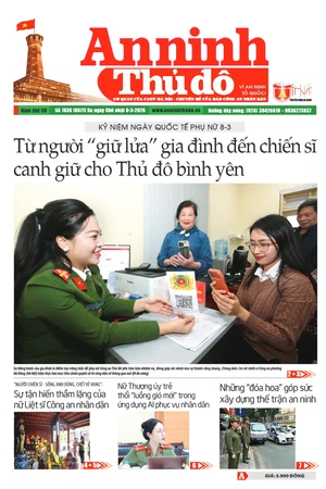 Báo An ninh Thủ đô số 7836, ngày 8/3/2026