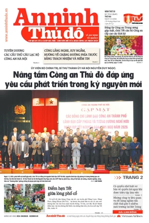 Báo An ninh Thủ đô số 7814, ngày 2/2/2026