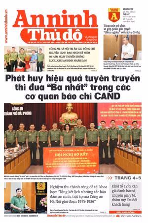 Báo An ninh Thủ đô số 7926, ngày 13/06/2026
