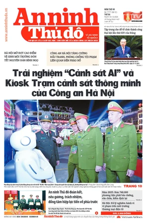 Báo An ninh Thủ đô số 7777, ngày 23/12/2025