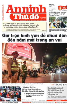 Báo An ninh Thủ đô số 7786, ngày 5/1/2026