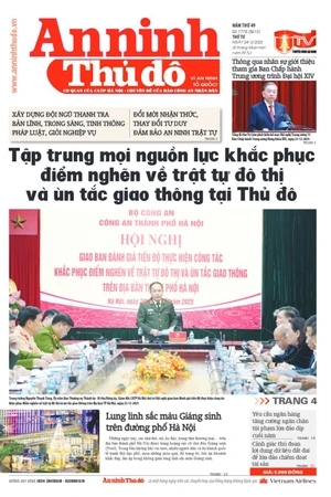 Báo An ninh Thủ đô số 7778, ngày 24/12/2025