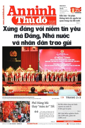 Báo An ninh Thủ đô số 7783, ngày 29/12/2025